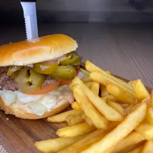 Csípős smash burger