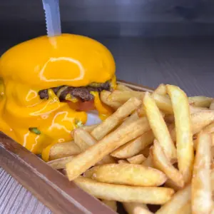 Sajtimádó burger
